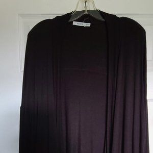 XXL women's black cardigan